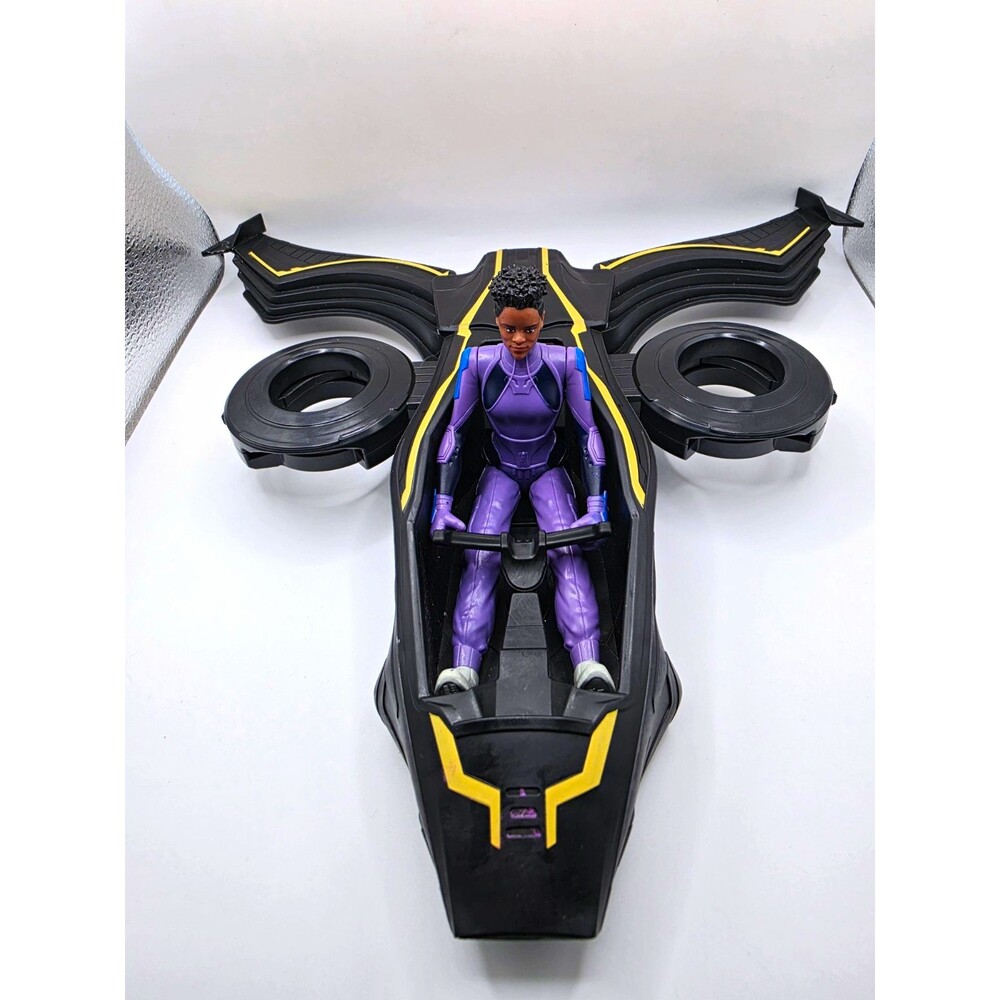 Marvel Black Panther Wakanda Forever Vibranium Blast Sunbird Shuri F3349 Hasbro